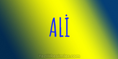 ALİ