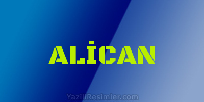 ALİCAN