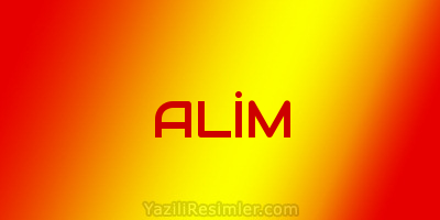 ALİM