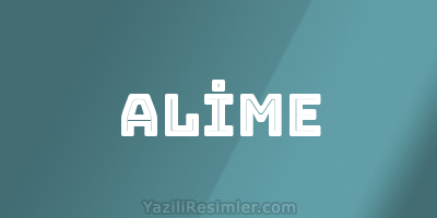 ALİME