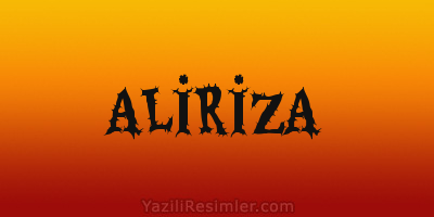 ALİRİZA