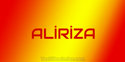 ALİRİZA