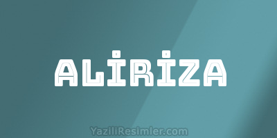 ALİRİZA