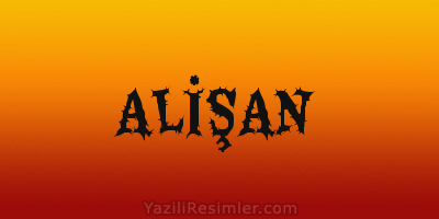 ALİŞAN