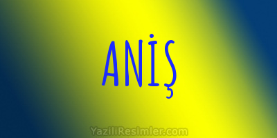 ANİŞ