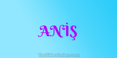 ANİŞ