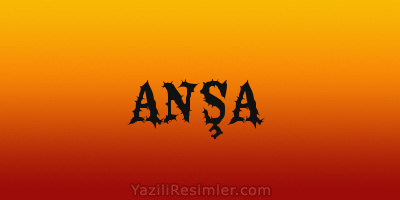 ANŞA