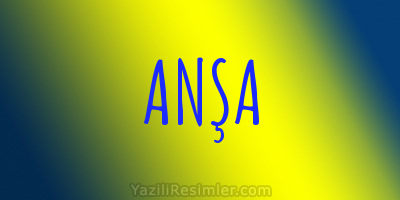 ANŞA