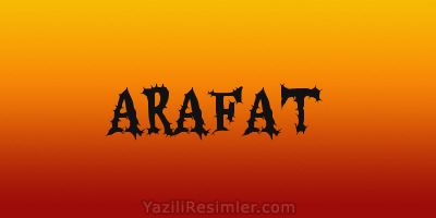 ARAFAT