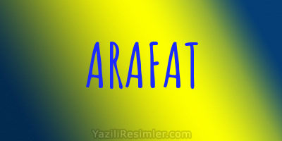 ARAFAT