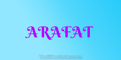 ARAFAT