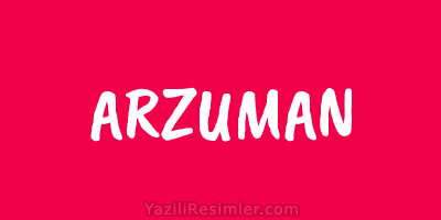 ARZUMAN