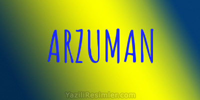 ARZUMAN