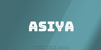 ASIYA