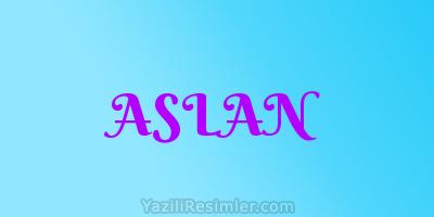 ASLAN