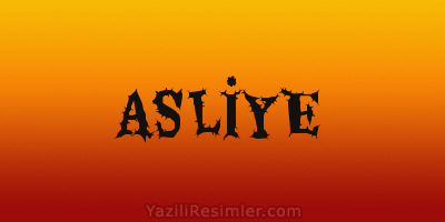 ASLİYE