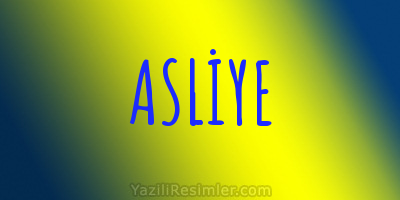 ASLİYE