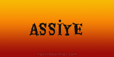 ASSİYE