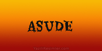 ASUDE