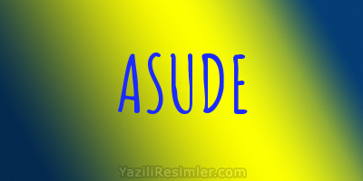ASUDE