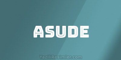 ASUDE