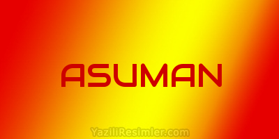 ASUMAN