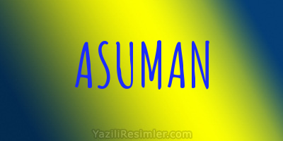 ASUMAN