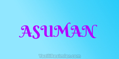 ASUMAN