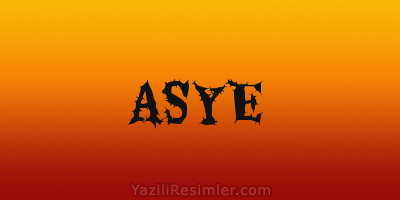 ASYE