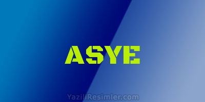 ASYE