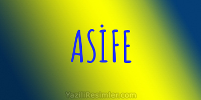 ASİFE