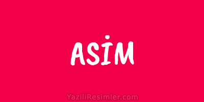 ASİM