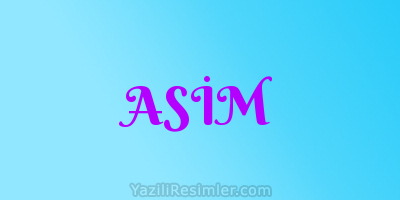 ASİM