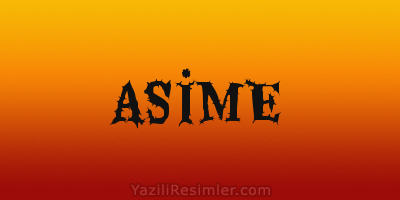 ASİME