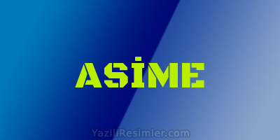 ASİME