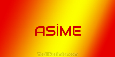 ASİME