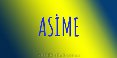 ASİME