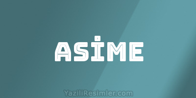 ASİME