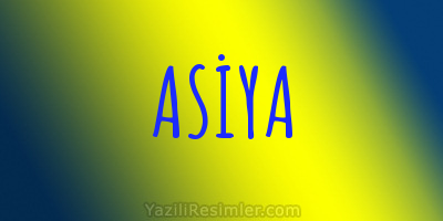 ASİYA