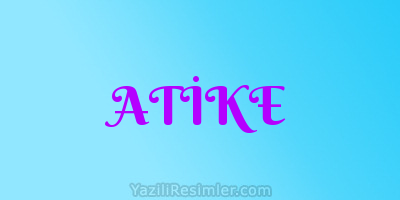 ATİKE