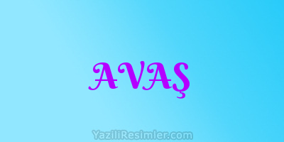 AVAŞ