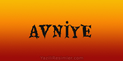 AVNİYE