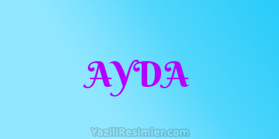 AYDA