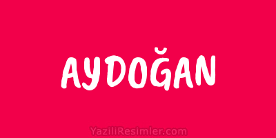 AYDOĞAN