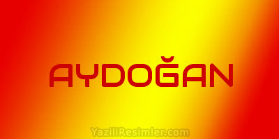 AYDOĞAN