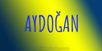 AYDOĞAN