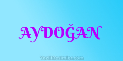 AYDOĞAN