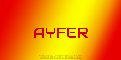 AYFER