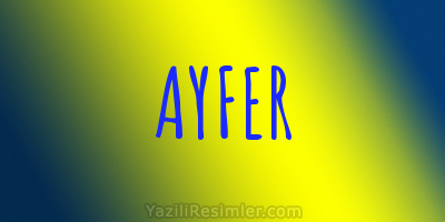 AYFER