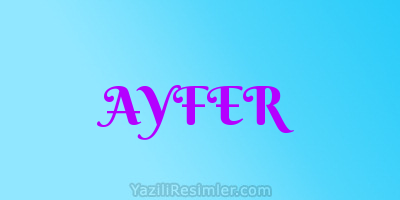 AYFER